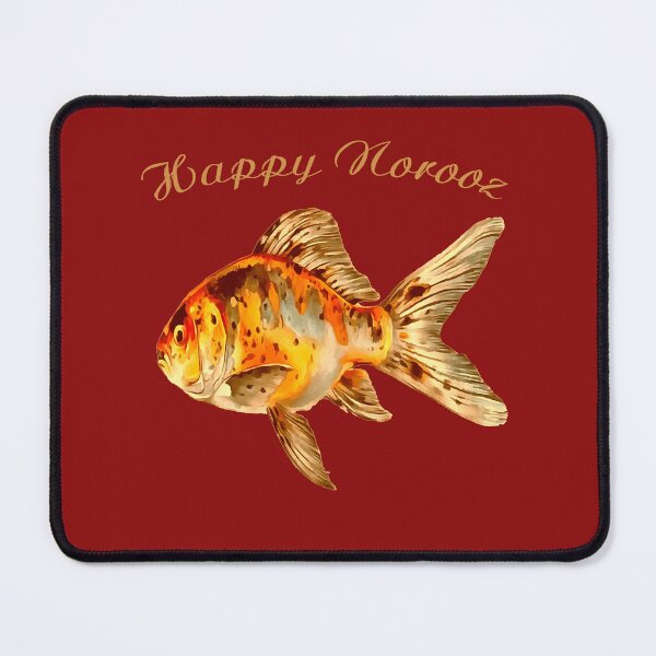 Item preview, Amber Grace Happy Norooz Goldfish designed and sold by taiche.