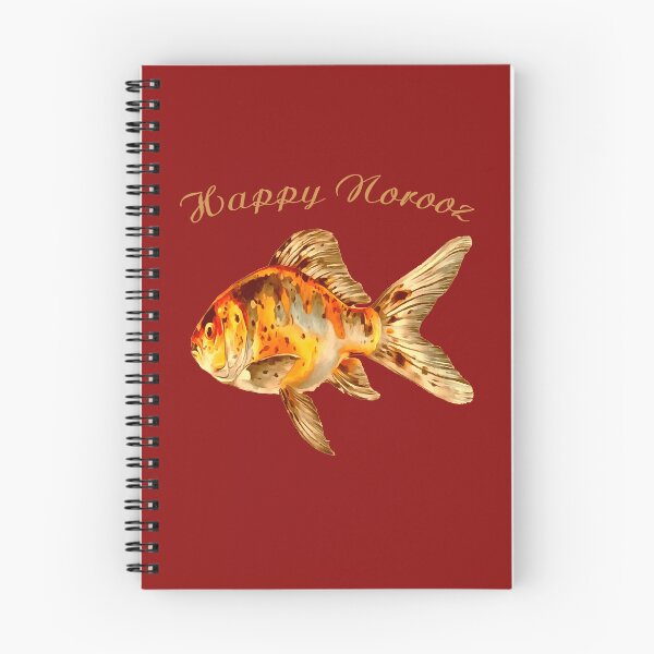 Item preview, Amber Grace Happy Norooz Goldfish designed and sold by taiche.