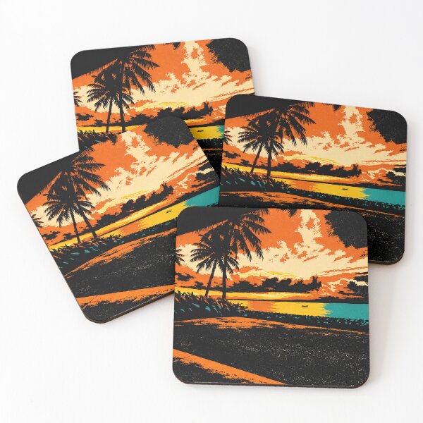 Item preview, Java Beach at Sunrise designed and sold by Andy&Giles.
