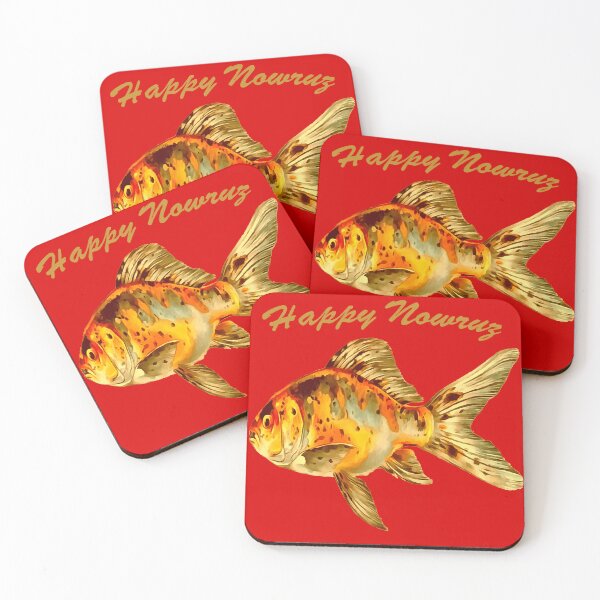 Item preview, Amber Grace Happy Nowruz Goldfish designed and sold by taiche.