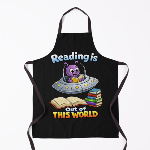 Item preview, Reading Is Out of This World Alien designed and sold by madebysiwa.