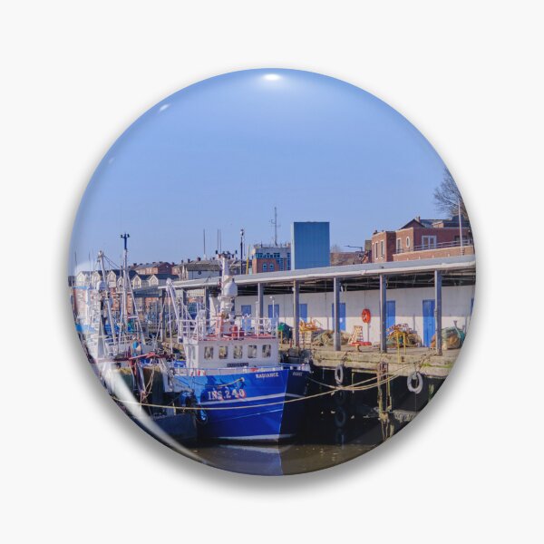 Item preview, North Shields Fish Quay Reflecting a clear Blue Sky designed and sold by Violaman.