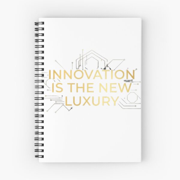 Item preview, Innovation Is The New Luxury – Minimal Corporate Tech Design designed and sold by EventDrop.