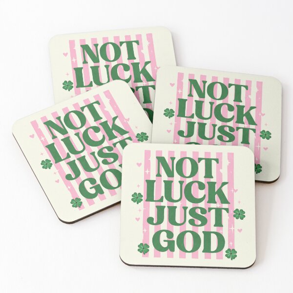 Item preview, Not Luck Just God, Preppy Christian St Patricks Day designed and sold by SanipepaVase.