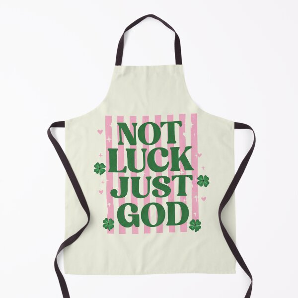 Item preview, Not Luck Just God, Preppy Christian St Patricks Day designed and sold by SanipepaVase.
