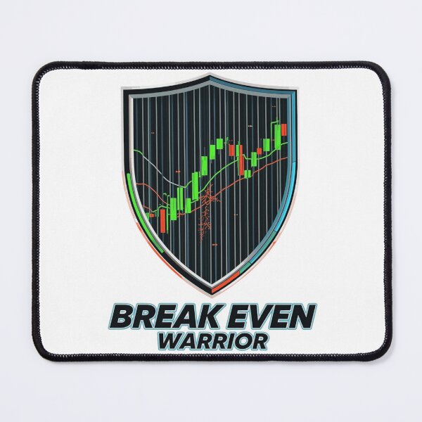 Item preview, Break Even Warrior Funny Trading Shirt designed and sold by KapiPrint.