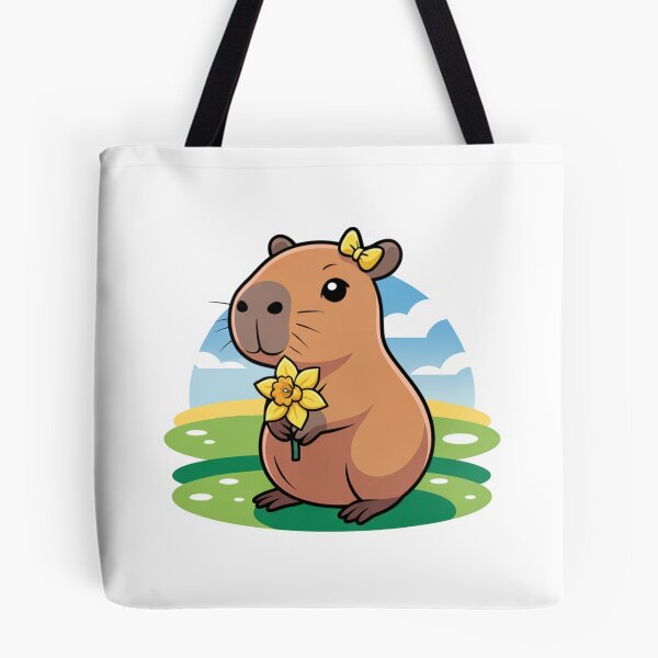 Item preview, Spring Capybara - daffodil designed and sold by JancaMo.