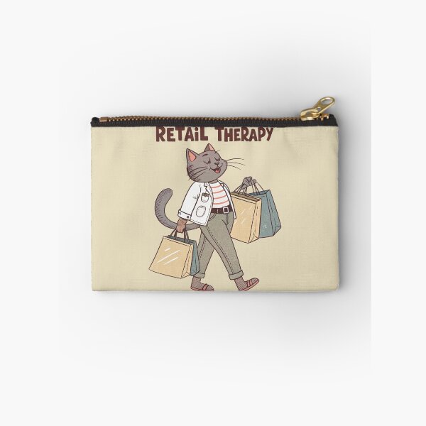 Item preview, Retail Therapy Cat – Shopping Mode On designed and sold by Artiviose.