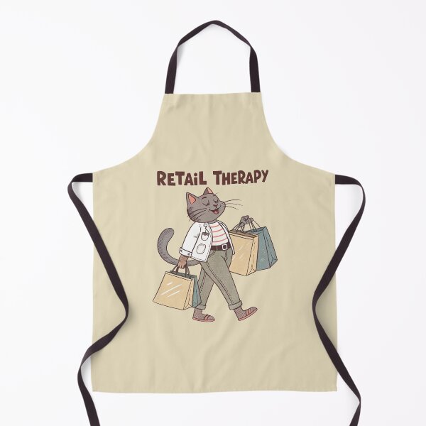 Item preview, Retail Therapy Cat – Shopping Mode On designed and sold by Artiviose.