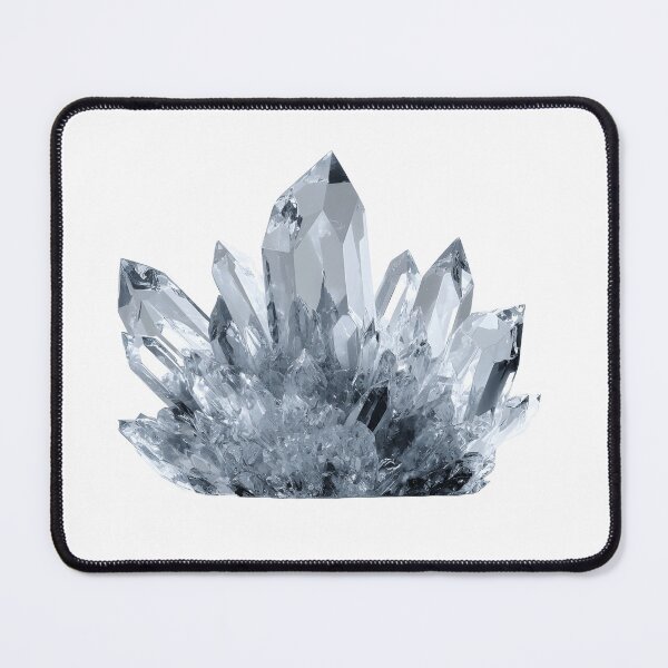 Item preview, Stunning Cluster of Clear Quartz Crystals with Sharp Geometrical Points designed and sold by Niageadon.