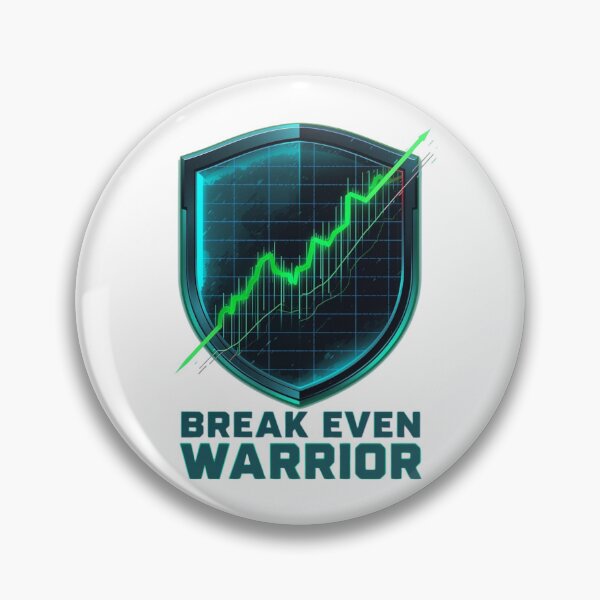 Item preview, Break Even Warrior Funny Trading Shirt  designed and sold by KapiPrint.