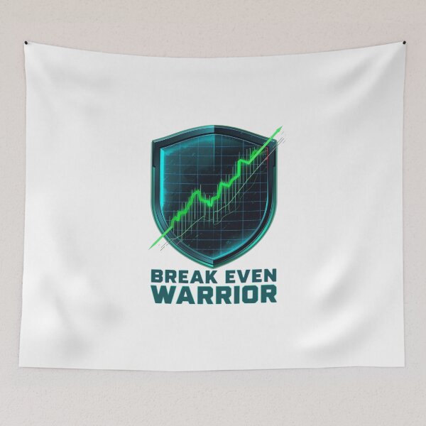 Item preview, Break Even Warrior Funny Trading Shirt  designed and sold by KapiPrint.