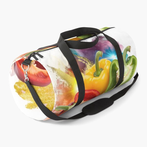 Item preview, Color Burst Bell Peppers – Vibrant Pop Art Vegetable Illustration designed and sold by ChenEngEng.