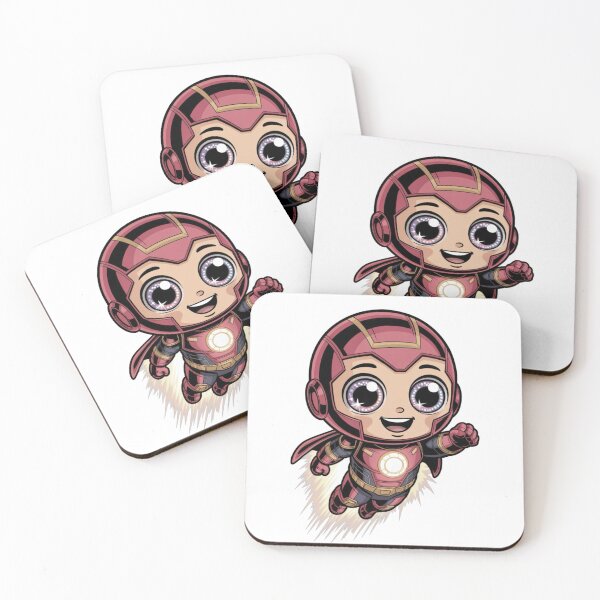 Item preview, Cute Tech Armor Hero – Kawaii Chibi Futuristic Warrior designed and sold by Dospart.