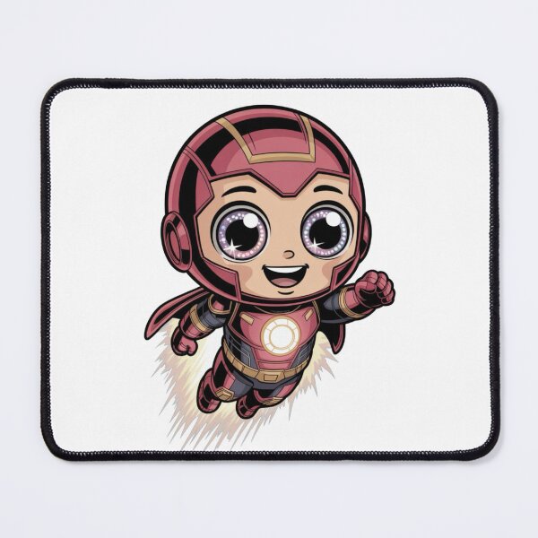 Item preview, Cute Tech Armor Hero – Kawaii Chibi Futuristic Warrior designed and sold by Dospart.