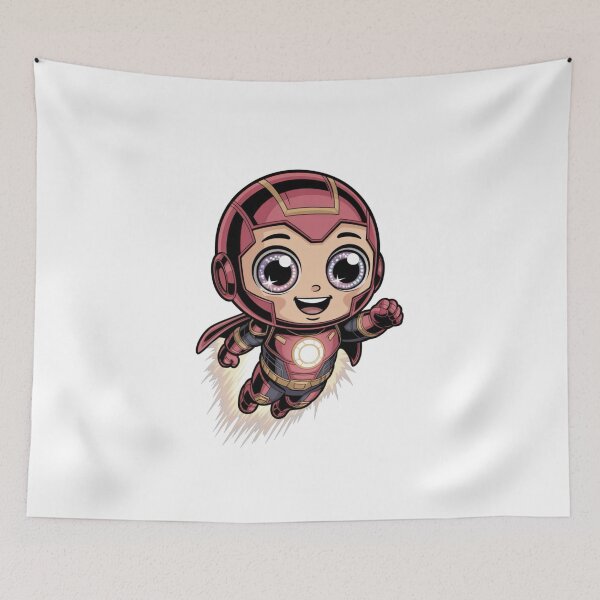Item preview, Cute Tech Armor Hero – Kawaii Chibi Futuristic Warrior designed and sold by Dospart.