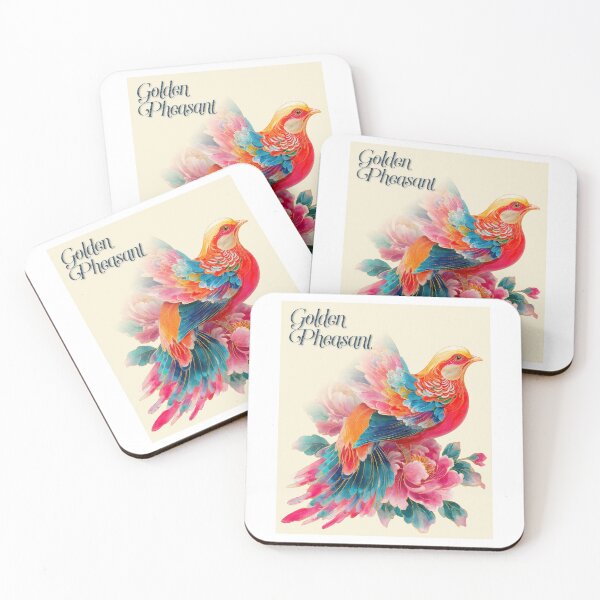 Item preview, Golden Pheasant Elegance – Ornate Nature’s Jewel designed and sold by ForeverPrintsOK.
