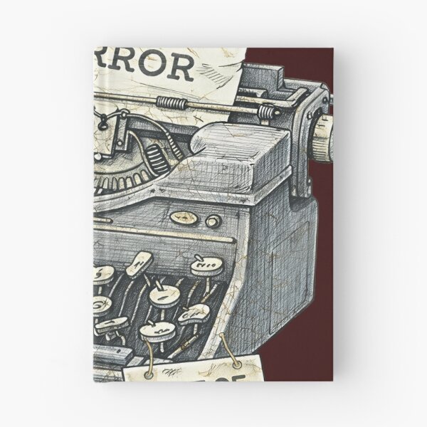 Item preview, Vintage Typewriter – System Error Sticker Illustration designed and sold by Felixuss.