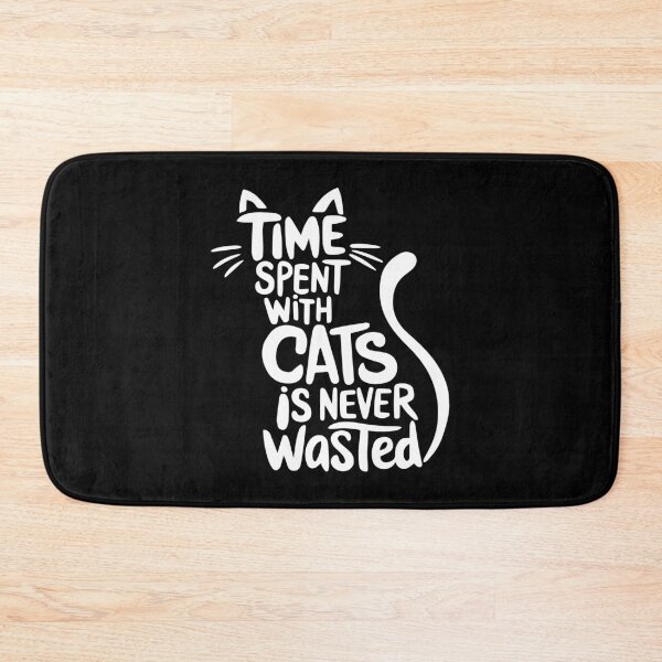 Item preview, Time spent with cats is never wasted designed and sold by jkrphoto.