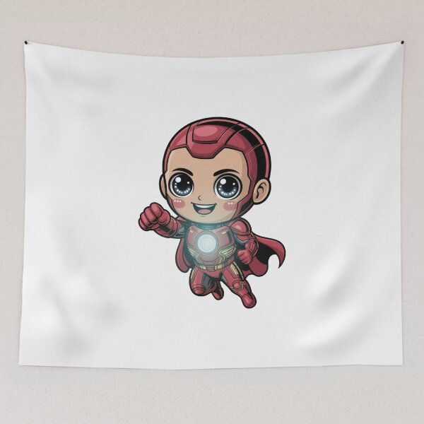 Item preview, Cute Tech Armor Hero – Kawaii Chibi Futuristic Warrior designed and sold by Dospart.