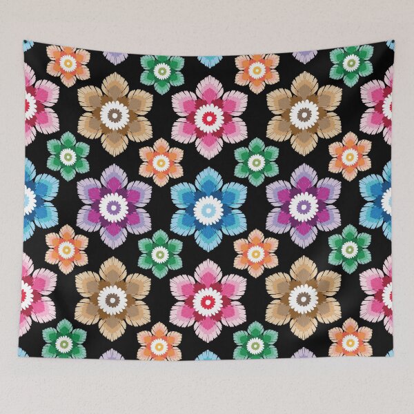 Item preview, Bright Layered Floral Seamless Background designed and sold by PowerAntShop.