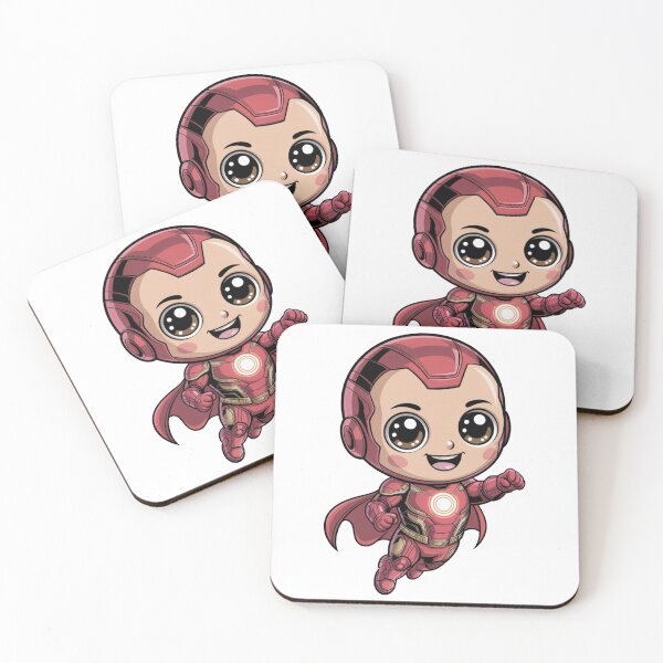Item preview, Cute Tech Armor Hero – Kawaii Chibi Futuristic Warrior designed and sold by Dospart.