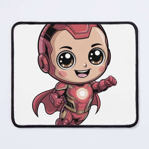 Item preview, Cute Tech Armor Hero – Kawaii Chibi Futuristic Warrior designed and sold by Dospart.