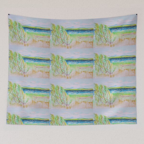 Item preview, Sunny Hills of Kranevo. Varna Countryside Landscape designed and sold by Cvetok.