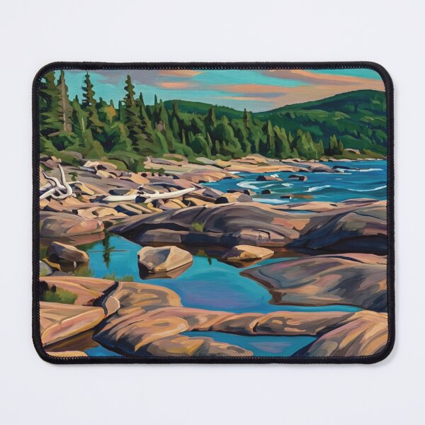 Item preview, Neys Provincial Park Backcountry Canoe Adventure Art designed and sold by Analog Aura .