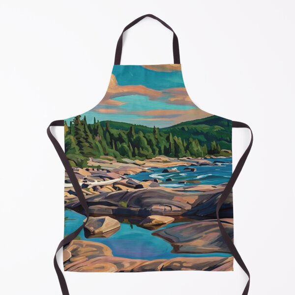 Item preview, Neys Provincial Park Backcountry Canoe Adventure Art designed and sold by Analog Aura .