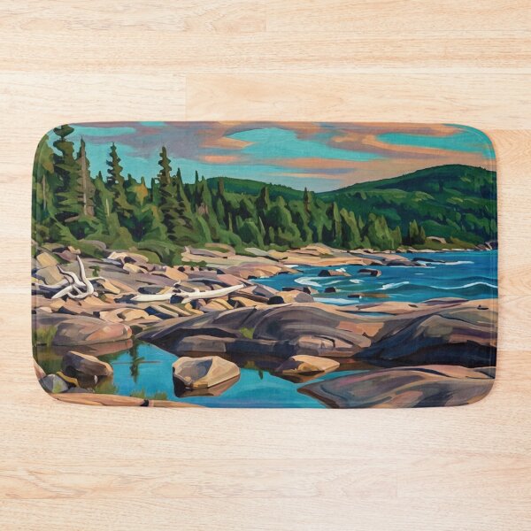 Item preview, Neys Provincial Park Backcountry Canoe Adventure Art designed and sold by Analog Aura .