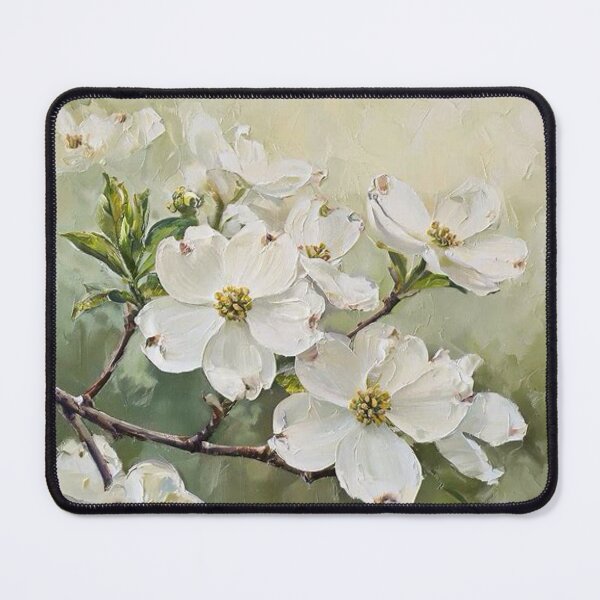 Item preview, White Dogwood in Bloom designed and sold by TinCatOutPost.