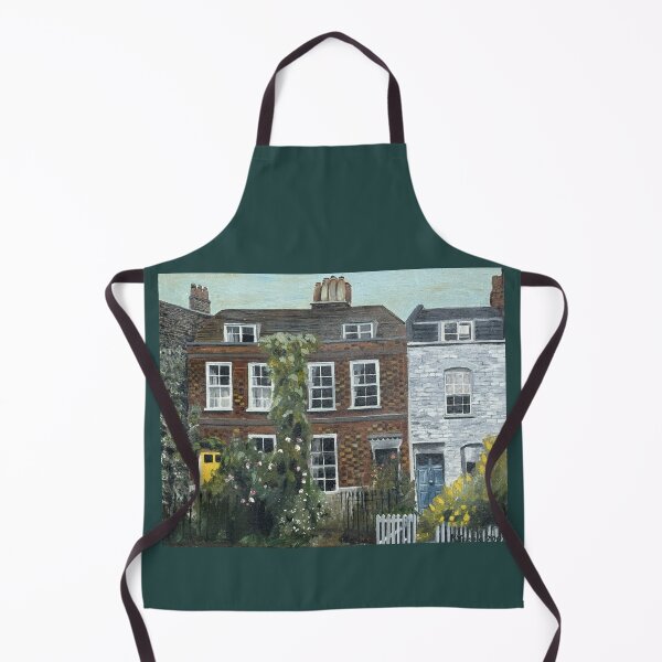 Item preview, Pond square, Highgate, London, cottages. designed and sold by Aylmer Art, Aylmer Parade, N2 0PE.