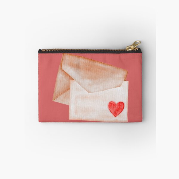 Item preview, Signed with Love | Watercolor Heart Envelope & Letter designed and sold by Artsy Corner.