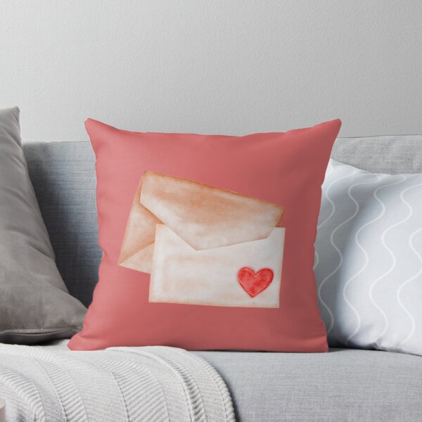 Item preview, Signed with Love | Watercolor Heart Envelope & Letter designed and sold by Artsy Corner.