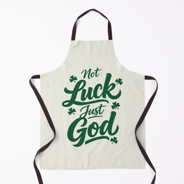 Item preview, Christian St Patricks Day, Not Luck Just God Clover, St Patrick's Day, Lucky Varsity designed and sold by SanipepaVase.