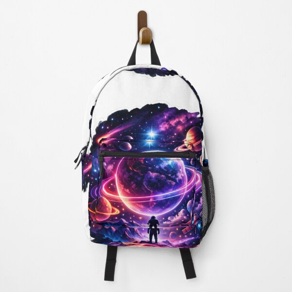 Item preview, Cosmic Neon Planet Galaxy Art | Astronaut Space Aesthetic | Astronomy Lover Gift designed and sold by Divakar Fashion.