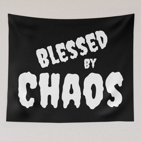 Item preview, Blessed By Chaos Gothic Blackletter Typography Design designed and sold by NeutronDesign.