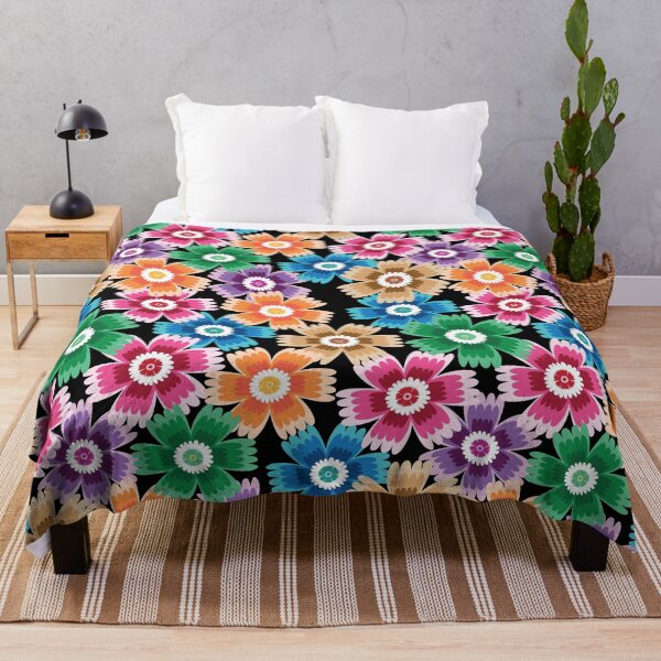 Item preview, Vibrant All Over Floral Seamless Pattern designed and sold by PowerAntShop.
