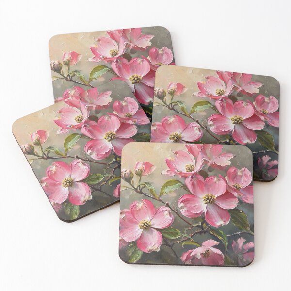 Item preview, Pink  Dogwood in Bloom designed and sold by TinCatOutPost.