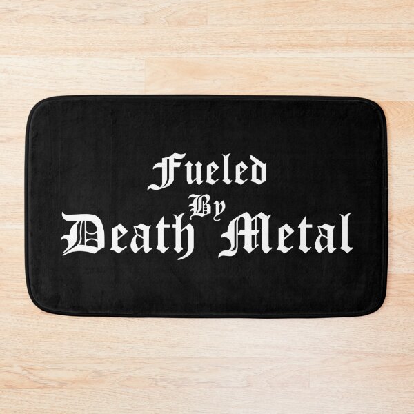 Item preview, Fueled By Death Metal Typography designed and sold by NeutronDesign.