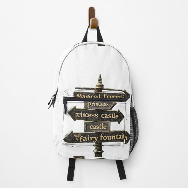 Item preview, Vintage Magical Forest Fairy Tale Signpost designed and sold by Theselinara.