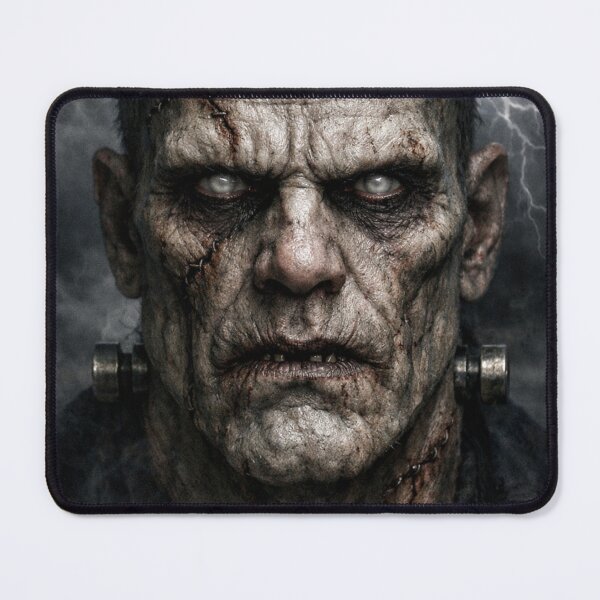 Item preview, Frankenstein’s Monster – Grotesque Gothic Horror Illustration designed and sold by Endthedisease.