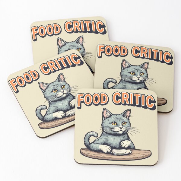 Item preview, Food Critic Cat – Taste Test Approved designed and sold by Artiviose.