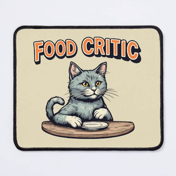 Item preview, Food Critic Cat – Taste Test Approved designed and sold by Artiviose.