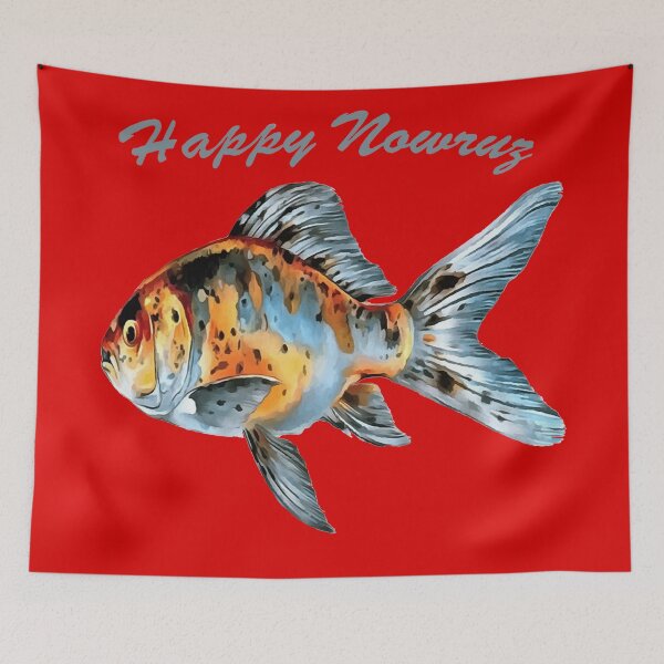 Item preview, Spring Harmony Happy Nowruz Fish designed and sold by taiche.