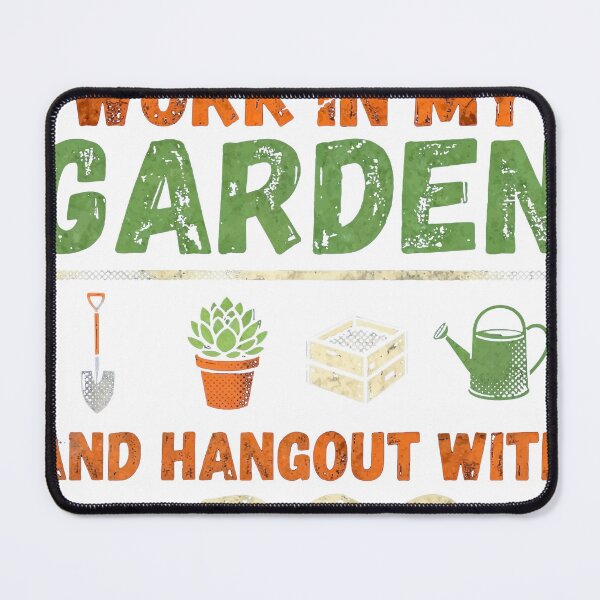 Item preview, I Just Want To Work In My Garden And Hangout With My Dog designed and sold by Dxvect.