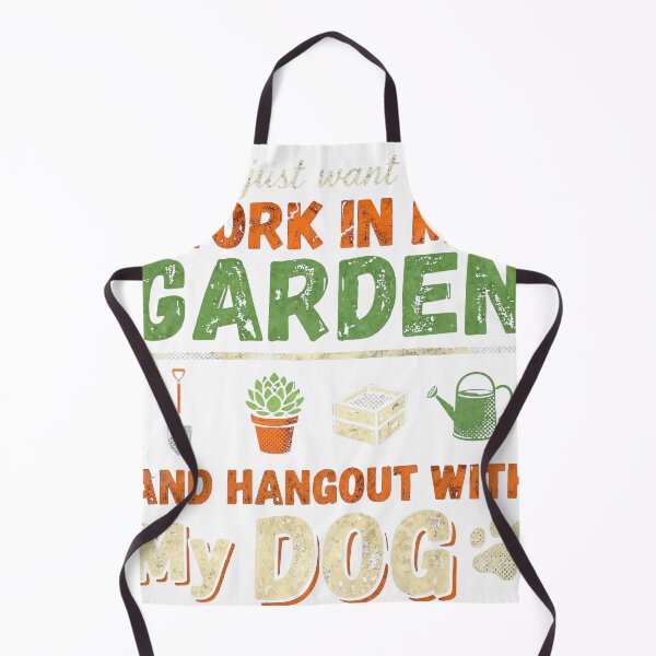 Item preview, I Just Want To Work In My Garden And Hangout With My Dog designed and sold by Dxvect.