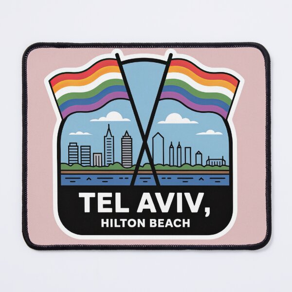 Item preview, Tel Aviv,Hilton Beach designed and sold by Pixel-Lair.