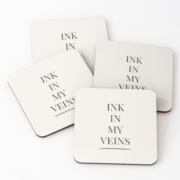 Item preview, Ink in my Veins - Booktok x Romance Reader Aesthetic designed and sold by Inkbound Co.